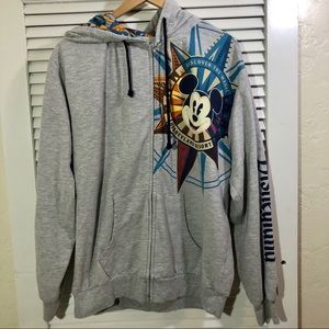 Disneyland Resort zip up hoodie